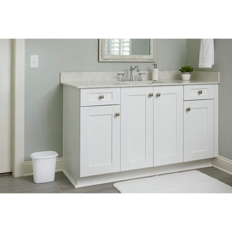 Rubbermaid 6 Quart Bedroom, Bathroom, and Office Wastebasket Trash Can (4 Pack) - Image 4